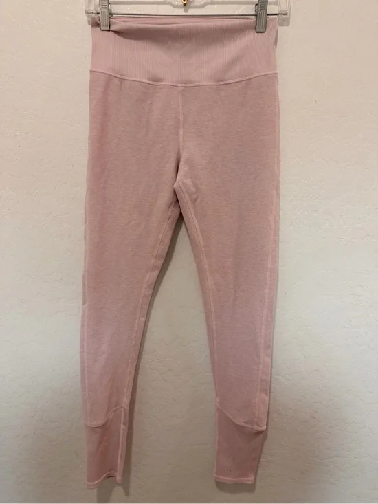 ALO yoga medium High Waist Lounge Legging Soft Pink Heather active athletic
