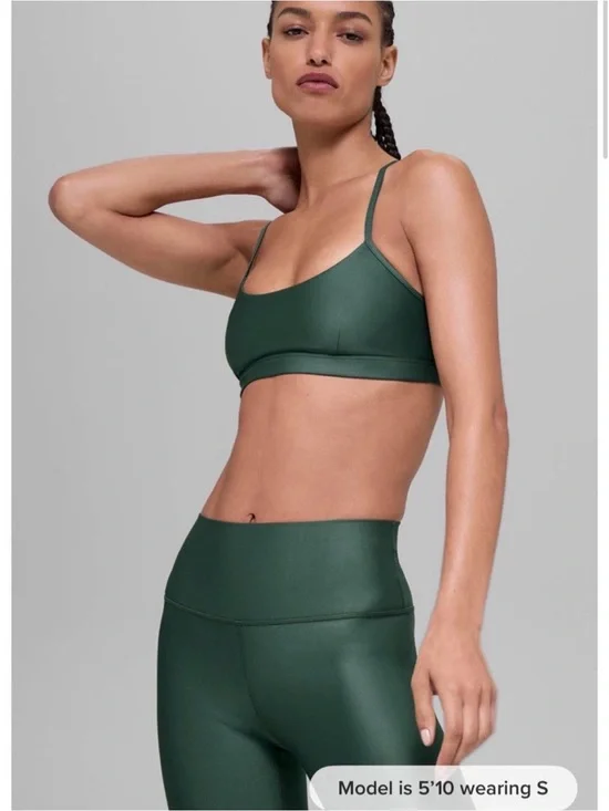 Everyday Scoop Bralette in Deep Green