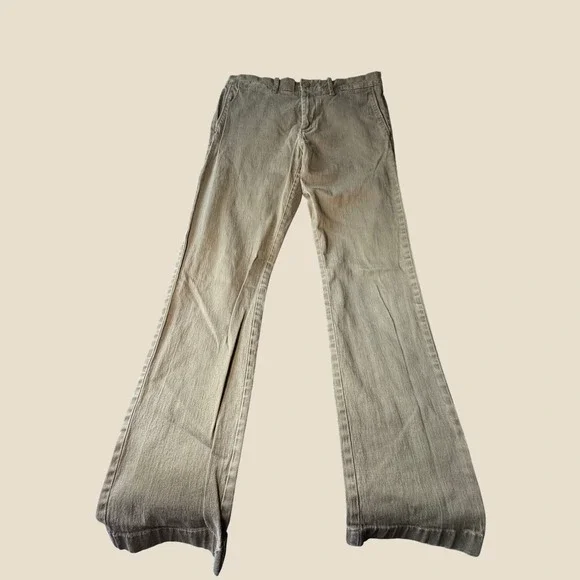 J.Crew 484 Slim Fit Stretch Chino Pants Olive Green 30x30 Mens Casual Trousers