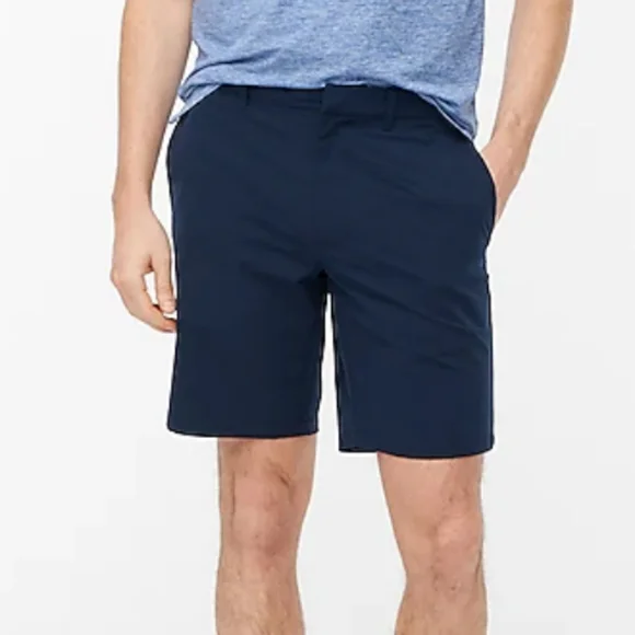 NWT J. Crew 9” Stretch Tech Short 29W x 9