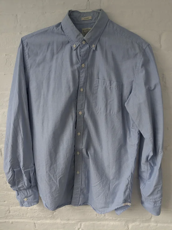 J. Crew Light Blue Button-Down Dress Shirt