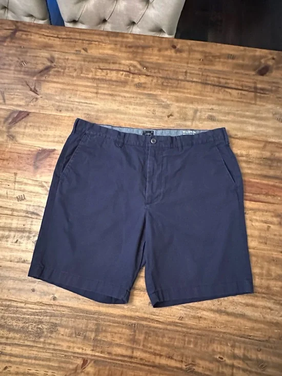 J. Crew Classic Navy Flat-Front Men's Shorts