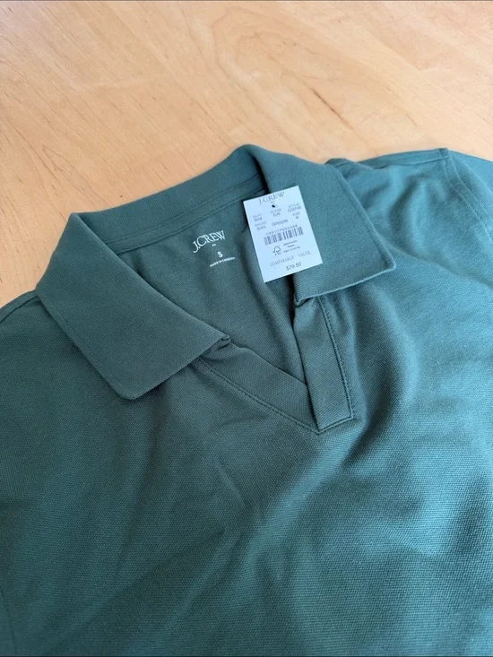 J. Crew Men's Green Polo Shirt