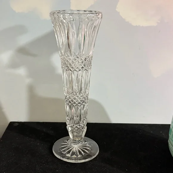Elegant Crystal Vase Lead Crystal Flower Bud Vase 8