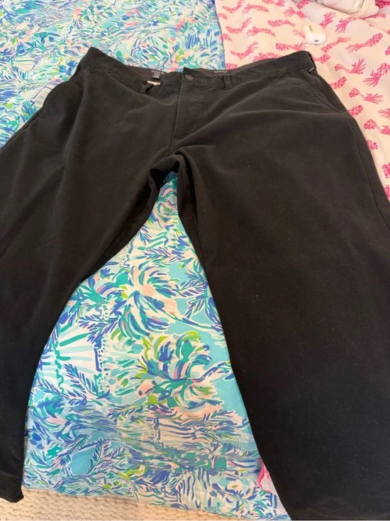 Mens Black Chino Pants - J Crew 36x30