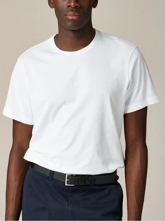 J crew white Broken-in T-shirt