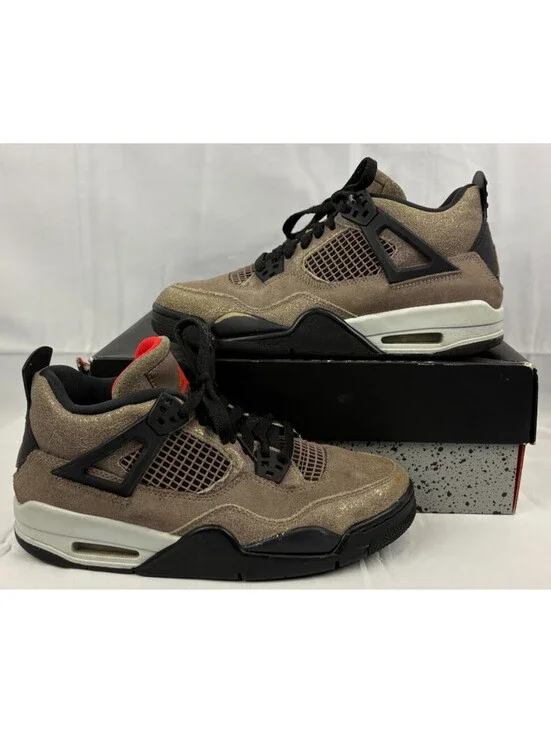 Jordan Air Jordan 4 Retro GS Taupe Haze Suede Unisex Kids 7Y DJ6249-200