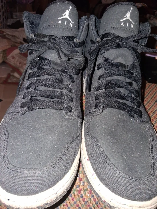 Jordan Men's Black High-Top Sneakers