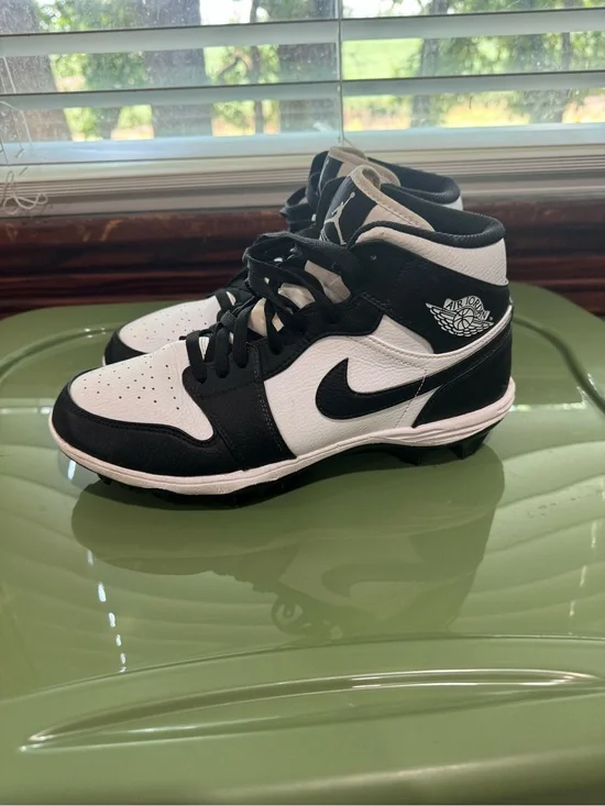 Jordan Men’s High-Top Sneakers - Black & White