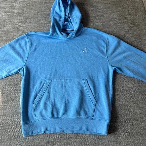 Jordan Tracksuit Set Mens Medium Blue Hoodie Joggers  UNC Fleece Jumpman