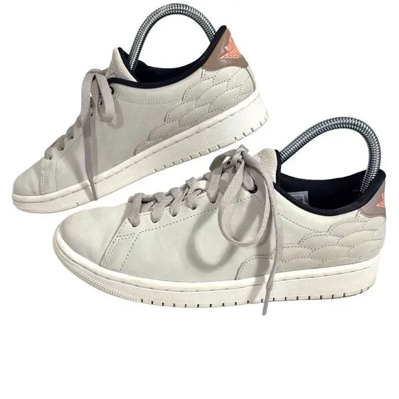 Air Jordan 1 Centre Court Sneakers Mens Size 6.5 Light Bone Athletic DO7443-061