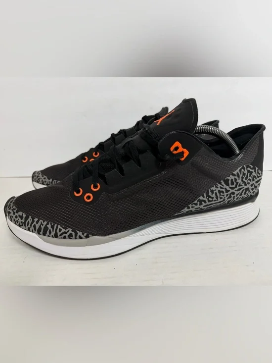 Nike Mens Jordan 88 Racer Black Cement Orange Shoes Sneakers AV1200-008 Size 12