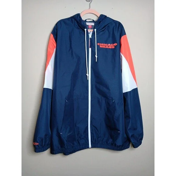 Mitchell & Ness Chicago Bears Windbreaker 2xl