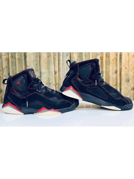 Size 15 - Air Jordan True Flight Black Vintage Rare Nike