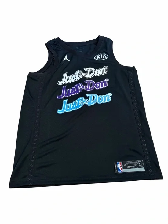 Jordan X Just Don mens L black jersey
