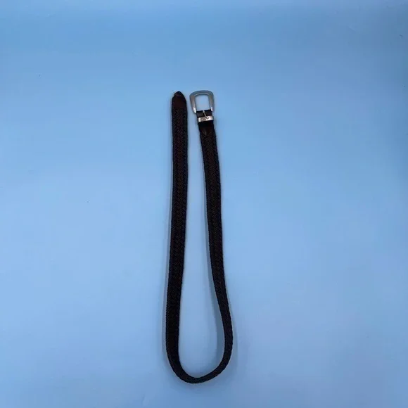 VTG GREG NORMAN Black Braided Belt
