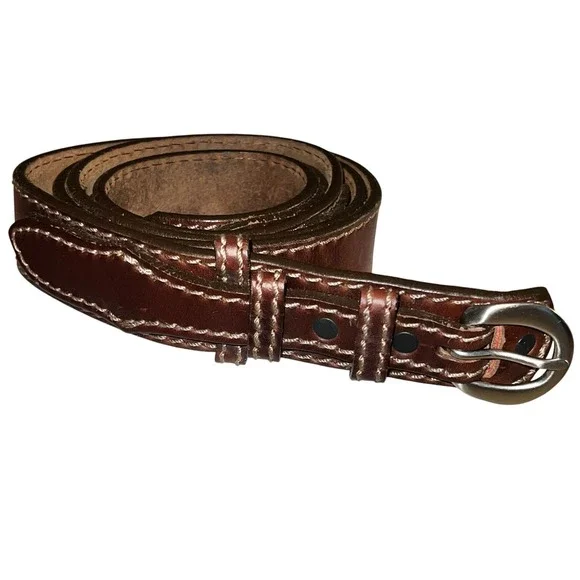 Duluth‎ Trading Co Ranger Work Belt Mens 90013 Brown Leather Size 48