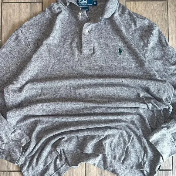 Polo by Ralph Lauren Long Sleeve Polo Shirt - Size XL