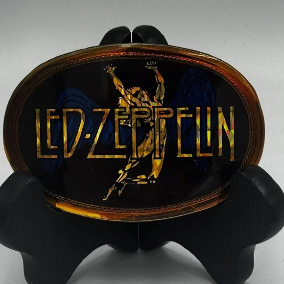 Vintage 1977 Led Zeppelin Belt Buckle‎ Pacifica Mfg Swan Song Icarus 70s Rock