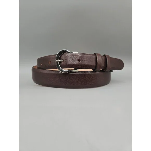 Men's Brown Asian Buffalo Belt Handcrafted In USA 40 1-1/4