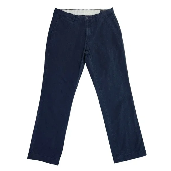 Polo Ralph Lauren Classic Fit Pants Men's 36x32 (Fits W34x31.5) Blue Straight