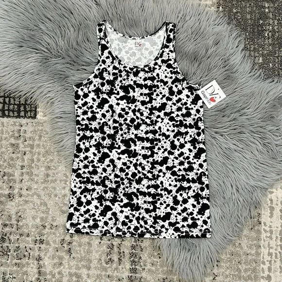 GAP‎ Kids DVF Muscle Tank In Cow Print Size XXL (14-16) NWT