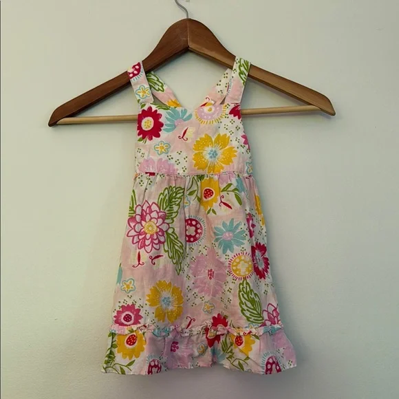 GAP Pink and Yellow Halter‎ Sundress Casual