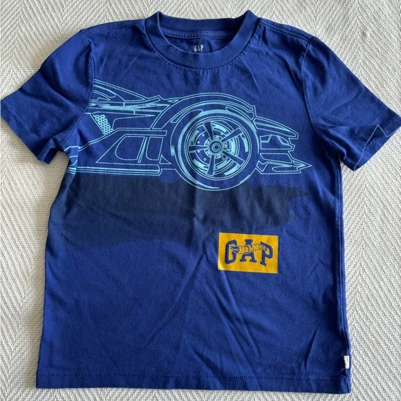 GAP‎ X Hot Wheels Boys T-Shirt Size 5/6