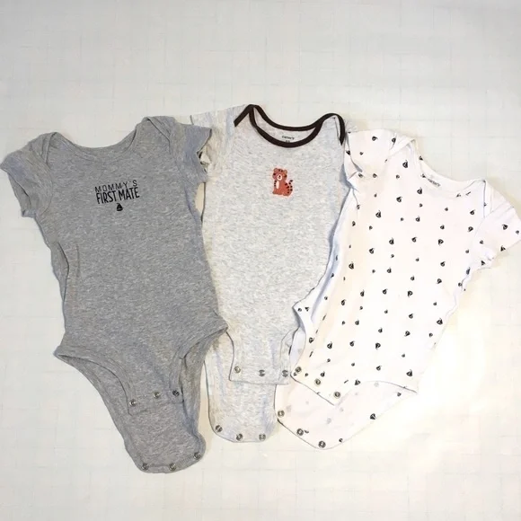 Carter's baby boy bundle 3-pcs Overalls Jumpsuits