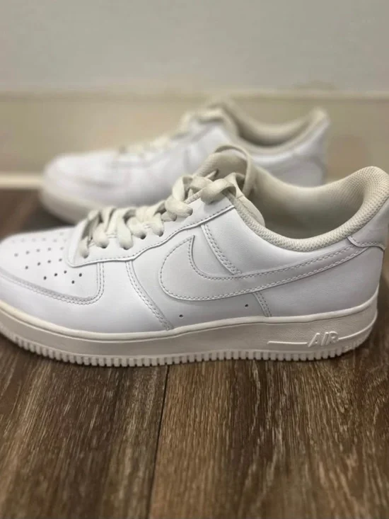 Nike White Low-Top Sneakers