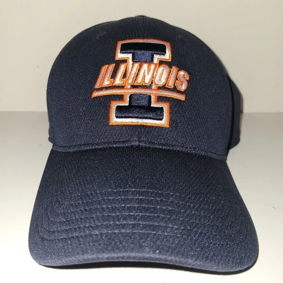 Top Of The World Memory Fit University Of Illinois Fighting Illini OSFA Blue Hat