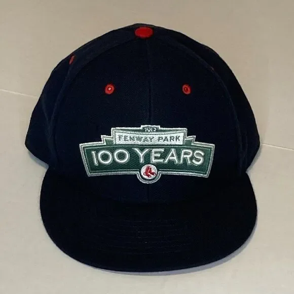 Boston Red Sox Fenway Park 100 Years Collection Snapback Hat Cap Adj