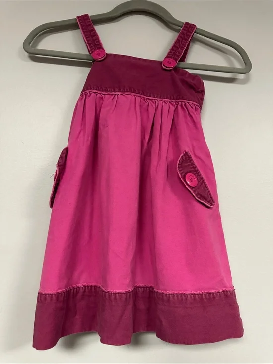 The Children's Place Dress / Jumper Pink & Purple Heavy Cotton Size 5