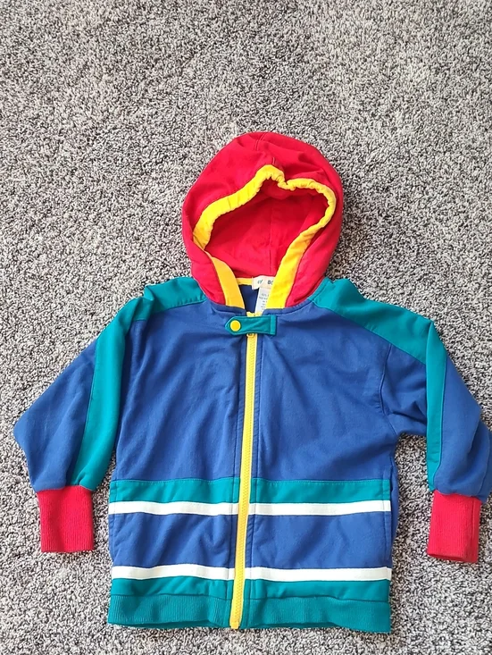 Gymboree Into The Woods Jacket Size Medium 90s Vintage Color Block
