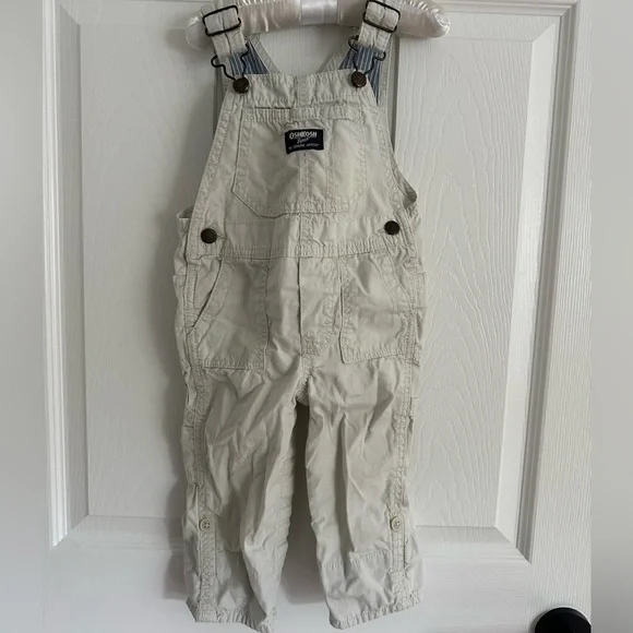 OshKosh B'gosh Kids Beige Overalls