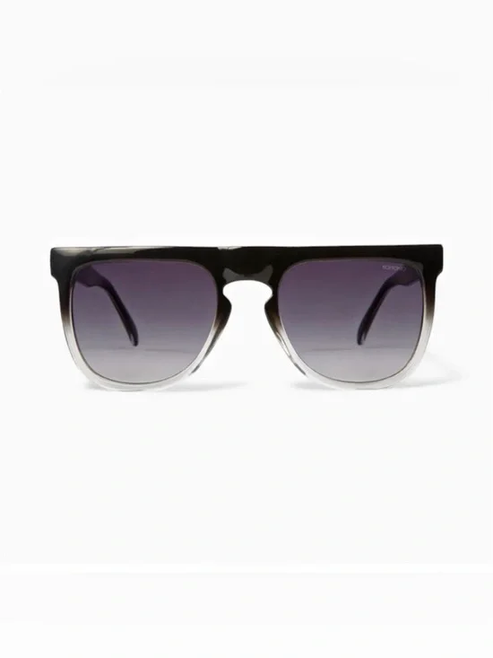 Komono Black Gray Gradient Sunglasses NEW Bennet Paisley