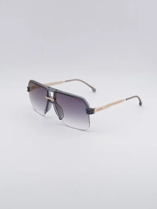 CARRERA 1066/S 0KB7 FQ Sunglasses Grey Aviator Frame, Grey Lenses