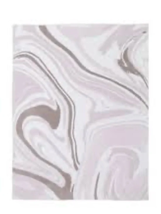 Barefoot Dreams Cozychic marbled Blanket in Cream sand Multi like new 45 x 60”