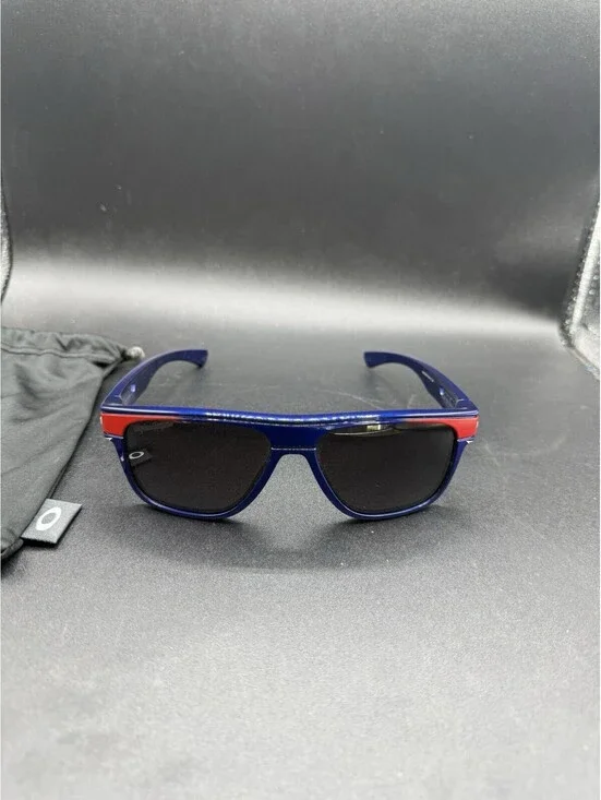 Oakley Breadbox Troy Lee Electric Blue/Warm Grey Lenses OO9199-32