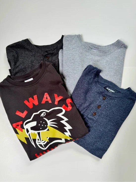 Hanna Andersson and Old Navy Boys T-Shirt Bundle Size 10-12