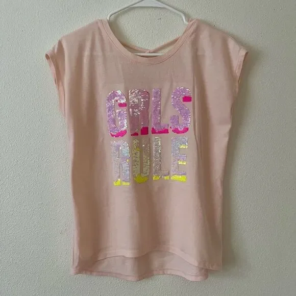 Old Navy Girl Rule T shirt XL (14)