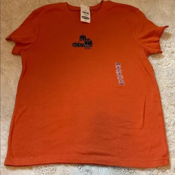 Old Navy Orange Pumpkin Tee