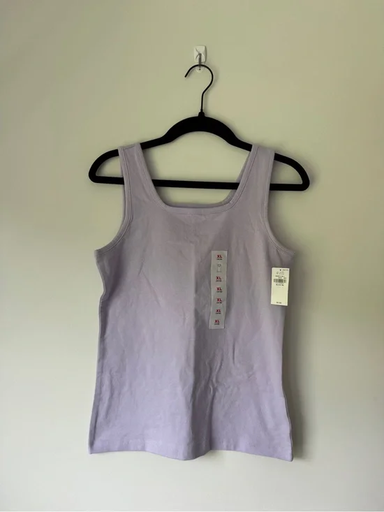 Old Navy girls Lavender Scoop Neck Tank Top