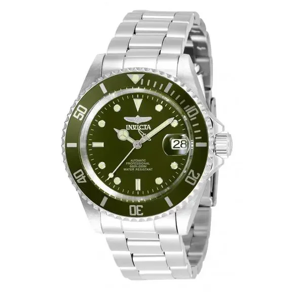 NWT Invicta 35690 Pro Diver | 3-Hand | Green | Men's Watch