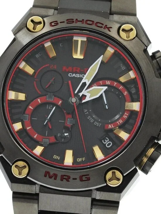 CASIO G-SHOCK MR-G Red Ready MRG-B2000B-1A4JR Solar Powered Radio Men's _968348