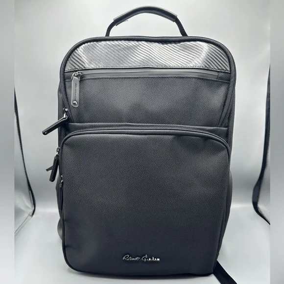 Robert Graham Sustainable/Recycled Material Cache Backpack Black