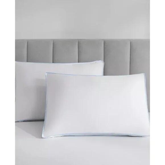 Nautica Premium Gusseted King Pillow Cotton Cover Lofty MSRP $36