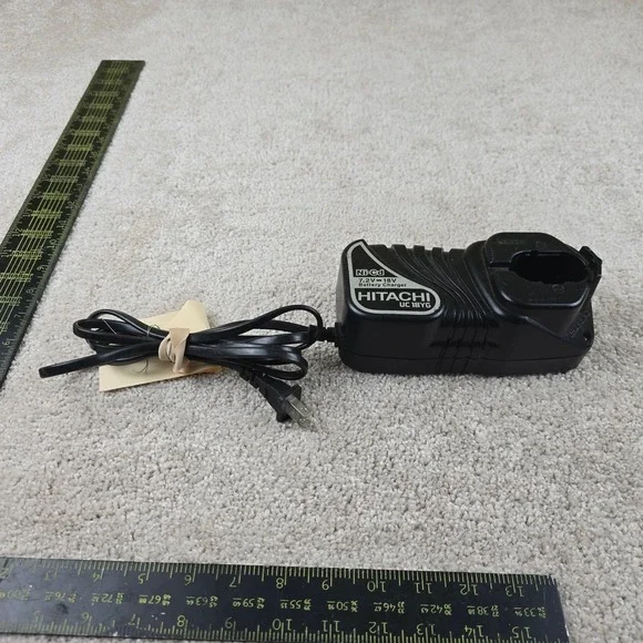 Hitachi Battery Charger Black UC18YG 7.2V-18V Ni-Cd Power‎ Tool Accessory
