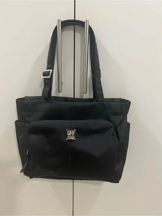 Gianfranco Ferre black women’s tote bag