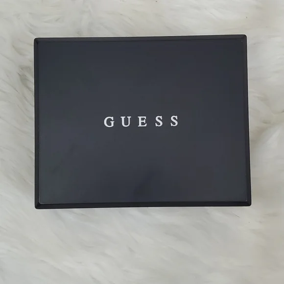 Guess Black Leather Men’s Wallet New Original Packaging